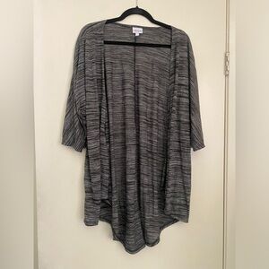 Lularoe Lindsay black cardigan